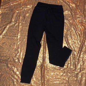 Good American Good Legs Black Zipper